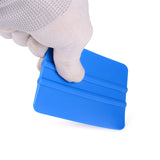 FOSHIO 3PCS Window Tint Car Wrap Plastic Squeegee with 10pcs Candy Felt Edge