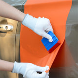FOSHIO 3PCS Window Tint Car Wrap Plastic Squeegee with 10pcs Candy Felt Edge