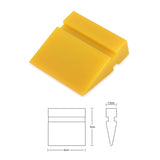 FOSHIO 4PCS 2inch Vinyl Silicone Turbo Blade Squeegee Window Tint Water Wiper