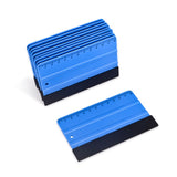FOSHIO 50PCS Vinyl Squeegee Fabric Felt Scale Squeegee Wrapping Tools