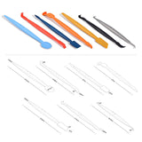 FOSHIO Vinyl Wrap Tinting Tools Set Film Wrapping Squeegee Teflon Handle Bulldozer Cutter Knife