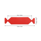 FOSHIO 3PCS Window Tint Car Wrap Plastic Squeegee with 10pcs Candy Felt Edge