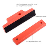 FOSHIO 4PCS Strong Magnetic Gripper Car Magnet Holder Window Tint Fix Squeegee Vinyl Wrap Car Accessories