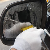 FOSHIO 4PCS 2inch Vinyl Silicone Turbo Blade Squeegee Window Tint Water Wiper