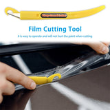 FOSHIO Safety Box Cutter Foil Cutter Vinyl Wrap Guard Cutter Knife Utility Knife