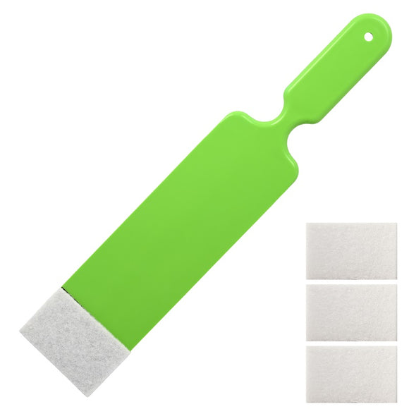 FOSHIO Long Handle Bulldozer Squeegee Vinyl Window Tint Scrubber Scraper for Car Film Install