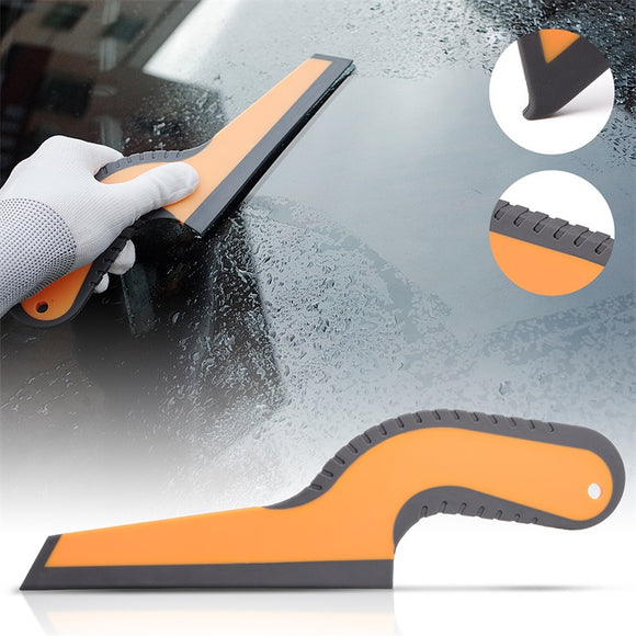 FOSHIO Handle Rubber Scraper Glass Window Car Cleaning Tool Vinyl Tint Film Squeegee