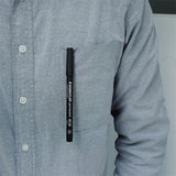 FOSHIO Permanent Black Film Marker Pen Fine Tip Vinyl Craft Weeding Mark Tool