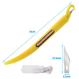 FOSHIO Wrap Guard Cutter Safety Box Cutter Knife Vinyl Wrapping Tool