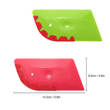 FOSHIO Car Tint Squeegee Wrapping Film Tool Soft Protective Film Felt Edge Squeegee