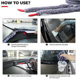 FOSHIO Vinyl Wrap Tinting Tools Set Film Wrapping Squeegee Teflon Handle Bulldozer Cutter Knife