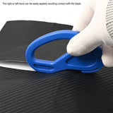 FOSHIO 10pcs Safety Slitter Cutting Knife Vinyl Wrap Film Cutter Car Sticker Decals Cutter