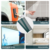 FOSHIO 2PCS Vinyl Wrapping Tint Squeegee with Measurement（10inch）